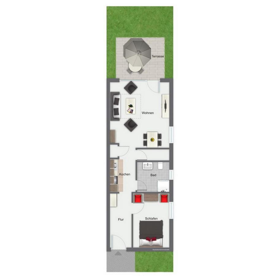 Feriendorf Papillon Wohnung 09-4 볼텐하겐 외부 사진